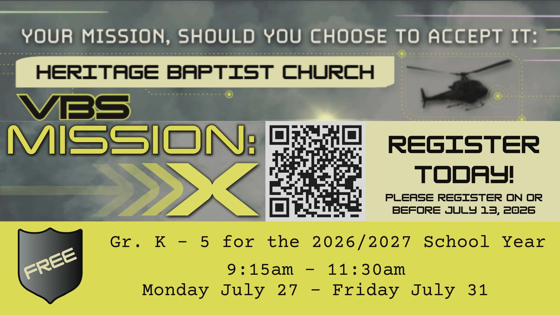 VBS Registration